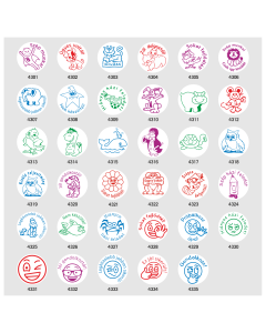 N43 iskolai motivációs bélyegző