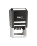 Dátumbélyegző szöveggel colop printer q43 négyzet alakú lenyomat